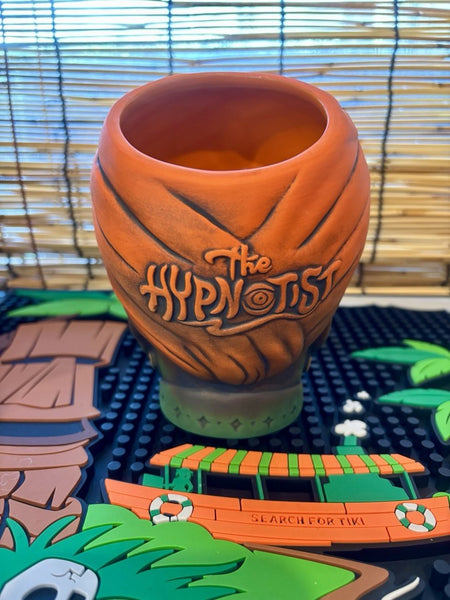 Tiki Farm The Hypnotist Tiki Mug Sam Gambino Orange & Green NIB