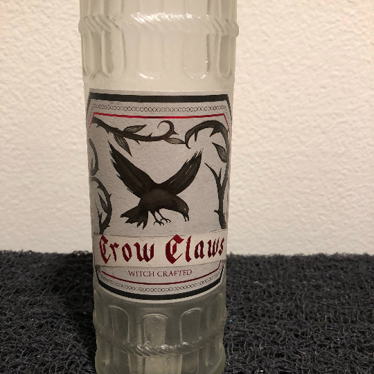 Crow Claws Witch Crafted Bottle