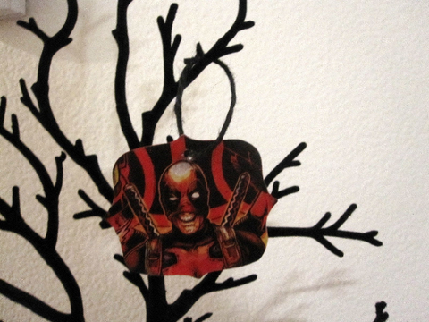 Deadpool Ornament - Halloween Christmas Gothic Decor
